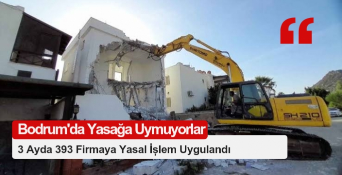  393 Firmaya Yasal İşlem Uygulandi