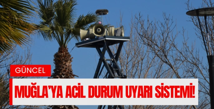 AFAD Didim'de acil uyarı sistemi kurdu