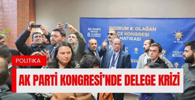 AK Parti Bodrum İlçe Kongresi’nde Gerginlik: Delegeler Tepki Gösterdi, Salon Boşaldı