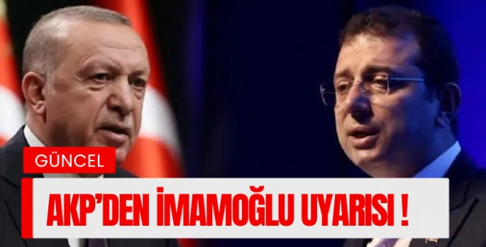 AKP'de 'İmamoğlu' Paniği... Cumhurbaşkanı'na Gittiler