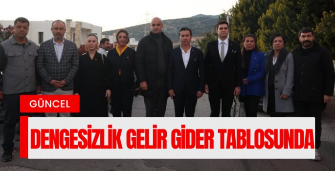  Başkan Aras: Dengesizlik gelir gider tablosunda