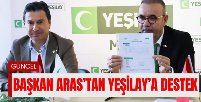 Başkan Aras sigarayı bırakma gününde sigarayı bıraktı