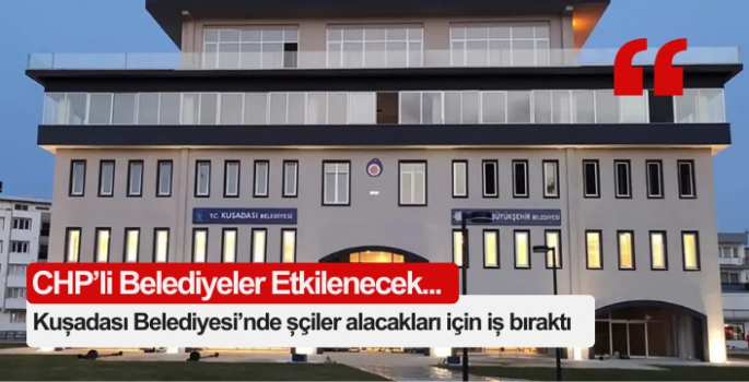 Belediye işçileri alacakları için iş bıraktı