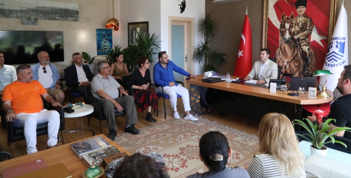 BGC'den Başkan Tamer Mandalinci'ye ziyaret