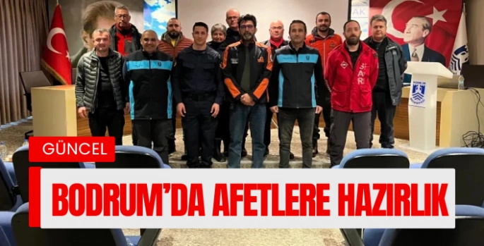 Bodrum’da Afetlere Hazırlık İçin İş Birliği Toplantısı Gerçekleştirildi