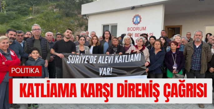 Bodrum'da Alevilere Yönelik Şiddet Protesto Edildi