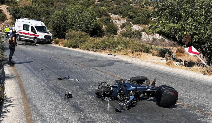 Bodrum'da ölümlü kaza