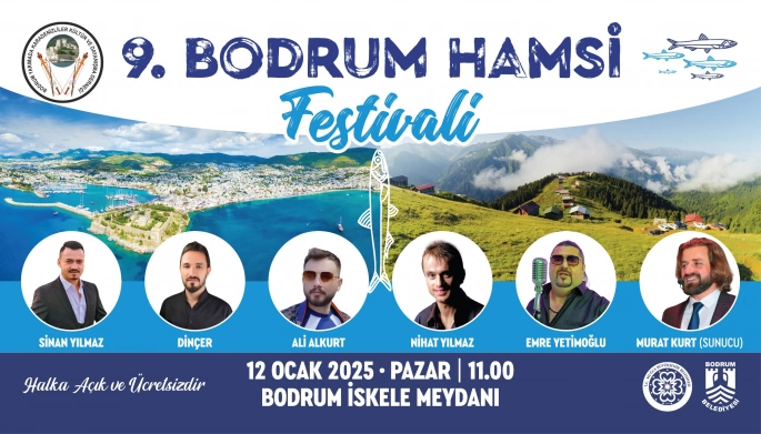 Bodrum Hamsi Festivali 9. Yılında Coşkulu Bir Etkinlik İçin Hazırlanıyor!