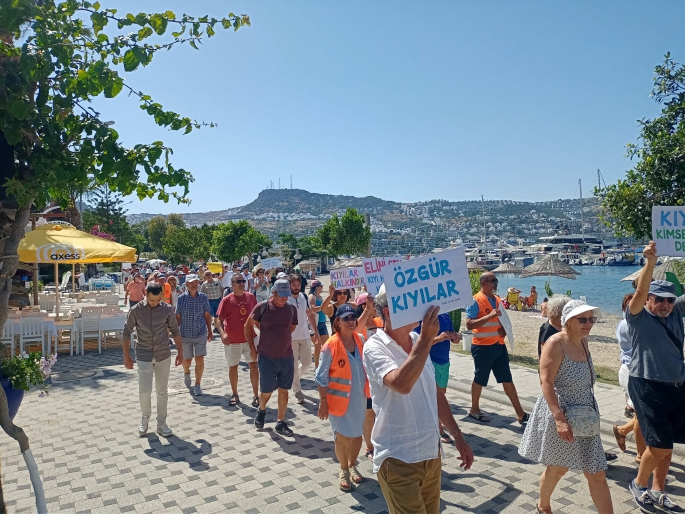 BODRUM; 'KIYILARA ÖZGÜRLÜK'DİYOR