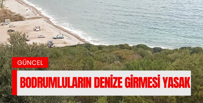 Bodrumluların Denize Girdiği Tek Alan Yok Ediliyor...