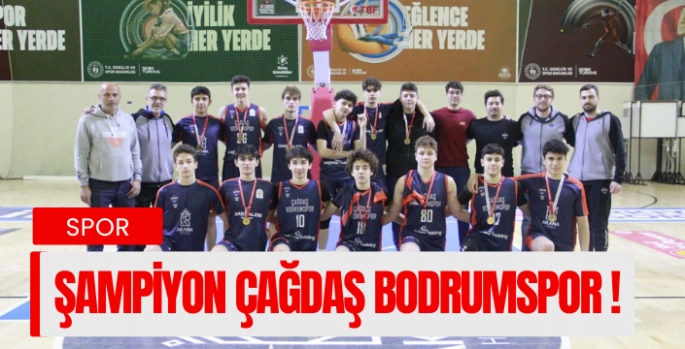 ÇAĞDAŞ BODRUMSPOR U18 TAKIMI MUĞLA ŞAMPİYONU!