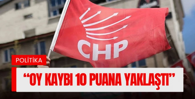 CHP'nin Oy Kaybı 10 Puana Yaklaştı