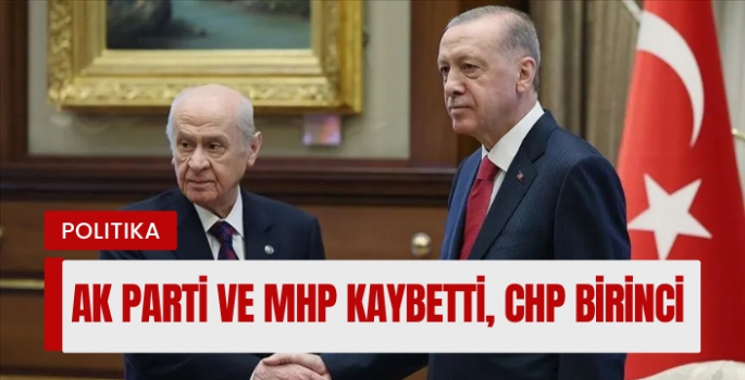 Çözüm çağrısı MHP'ye kaybettirdi! CHP birinci parti, İYİ Parti'ye ilgi arttı..