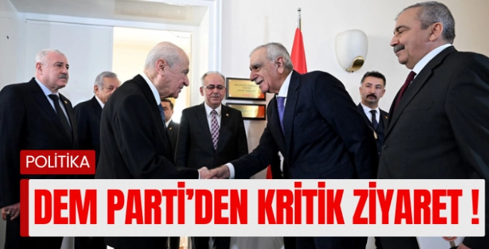 DEM Parti'nin İkinci Tur Ziyaretlerinde Kritik Gün