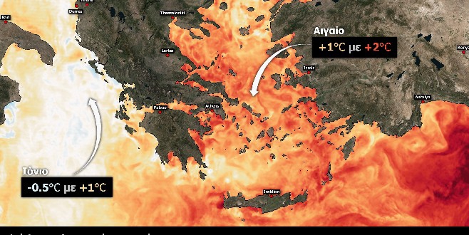 Ege’de deniz suyu aşırı ısındı