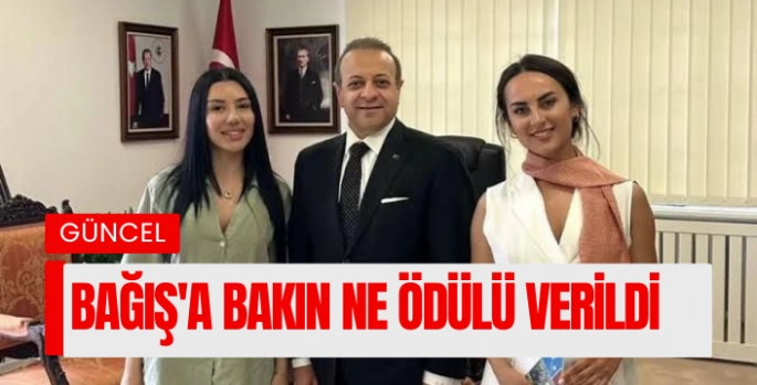 Egemen Bağış'a bakın ne ödülü verildi