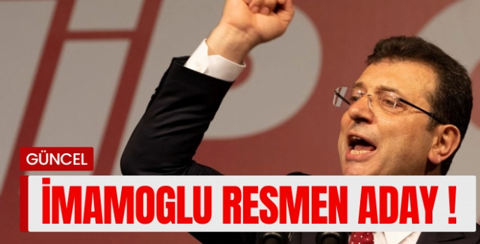 Ekrem İmamoğlu, cumhurbaşkanı adaylığı için resmen başvurdu: 'Yolumuz açık olsun'