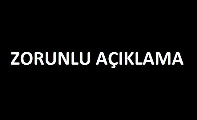 Firmadan haberimize ilişkin açıklama geldi