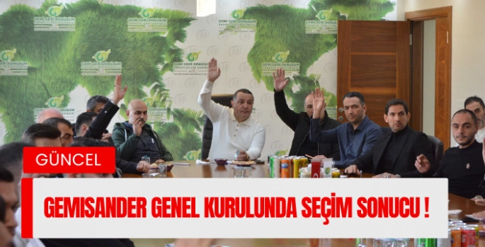 GEMİSANDER’in Yeni Yönetimi Belli Oldu!