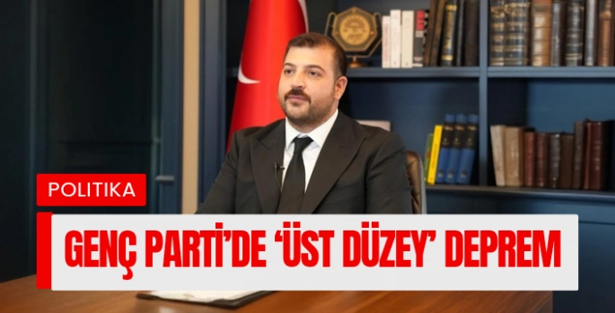 Genç Parti’de ‘üst düzey’ deprem: İstifasını bu sözlerle duyurdu!