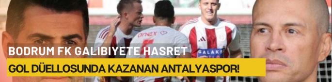 Gol düellosunda kazanan Antalyaspor! 