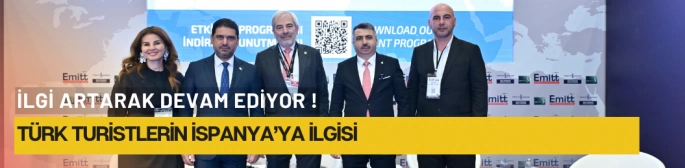 İspanya Turizm Müşaviri Gonzalo Ceballos, EMITT 2025 Fuarı’ndaTürkiye-İspanya Turizm Hareketliliğini Değerlendirdi…