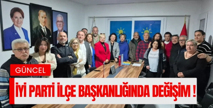 İYİ PARTİ'DE DEVİR TESLİM TÖRENİ