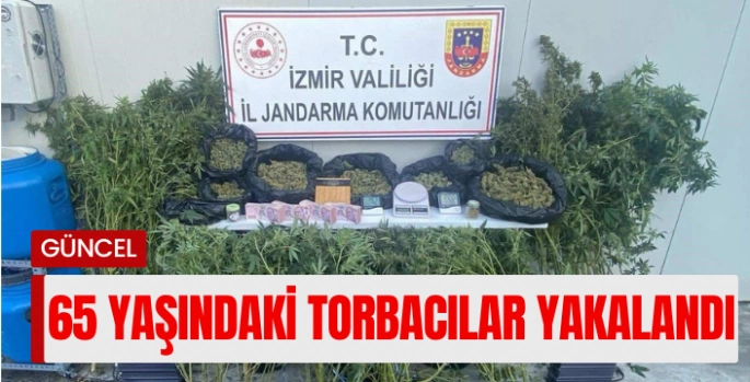 İzmir'de 65 yaşındaki torbacılar yakalandı