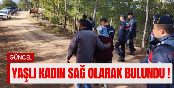 Keçi otlatmaya gidince kaybolan yaşlı kadın bulundu