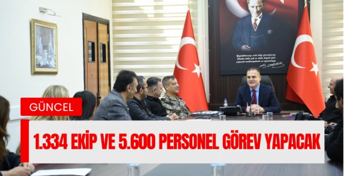 Muğla'da 1.334 Ekip ve 5.600 Personel Yılbaşında Görev Yapacak