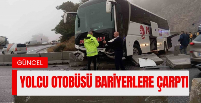 Muğla’da Yolcu Otobüsü Bariyerlere Çarptı: 5 Yaralı