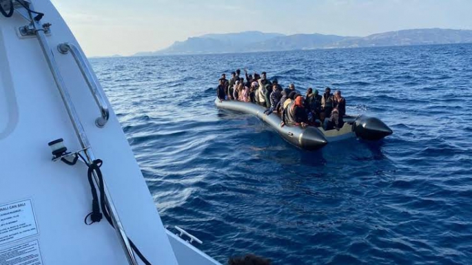 Operasyonda 53 kaçak göçmen yakalandı