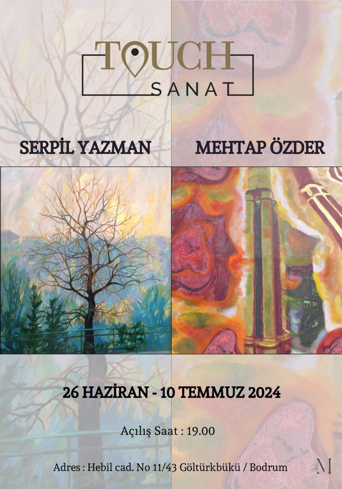 Serpil Yazman'ın resimleri Touch Sanat'da izleyici ile buluşuyor