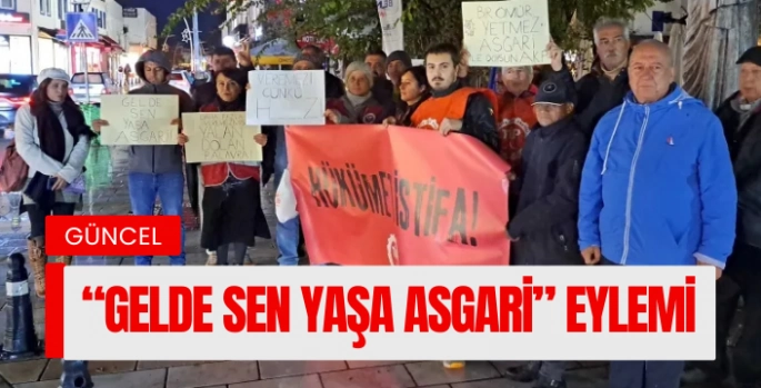 TİP' den Bodrum’da  “Gelde Sen Yaşa ASGARİ” eylemi