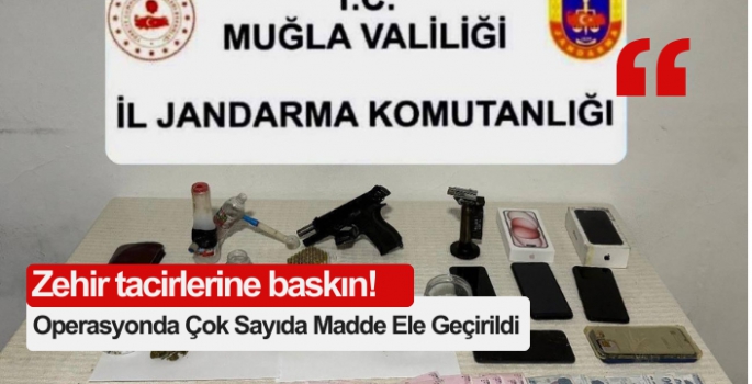 Uyuşturucu Operasyonu: Çok Sayıda Madde Ele Geçirildi