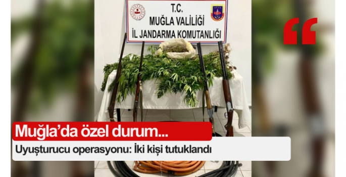 uyuşturucu operasyonu: İki kişi tutuklandı