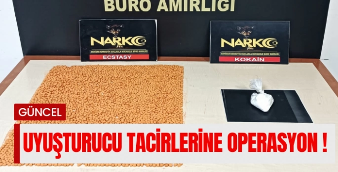 uyuşturucu tacirlerine darbe: 3 kişi tutuklandı