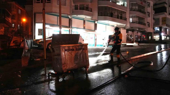 Ankara, Keçiörende bahar temizliği
