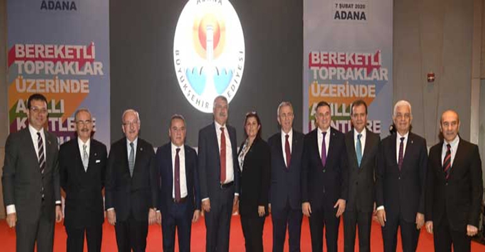 Büyükşehir Belediye Başkanları Adana’da buluştu