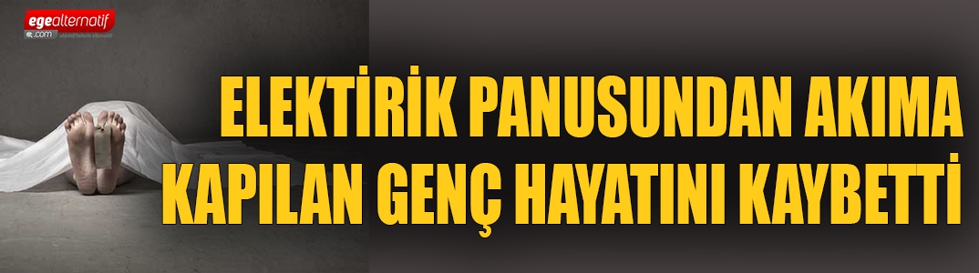 Genç Adamın talihsiz ölümü! 