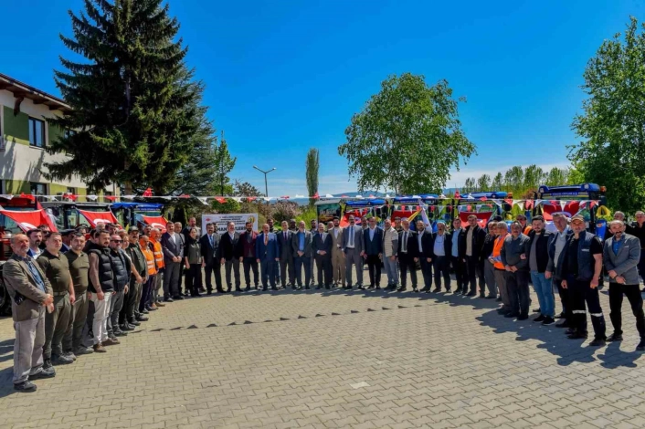 Kastamonuda yüzde 20 hibeli makine ve ekipmanlar çiftçilere teslim edildi
