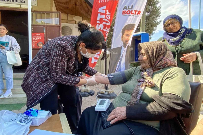 Tarsusta kadınlara ve özel bireylere yerinde hizmet
